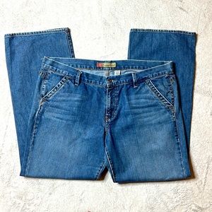 Women’s Old Navy - Ultra Low Waist Boy Cut Jeans - Size 18